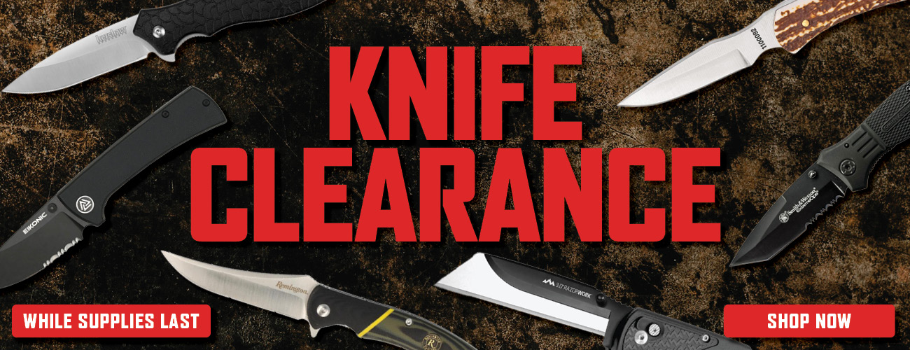 Knife Clearance